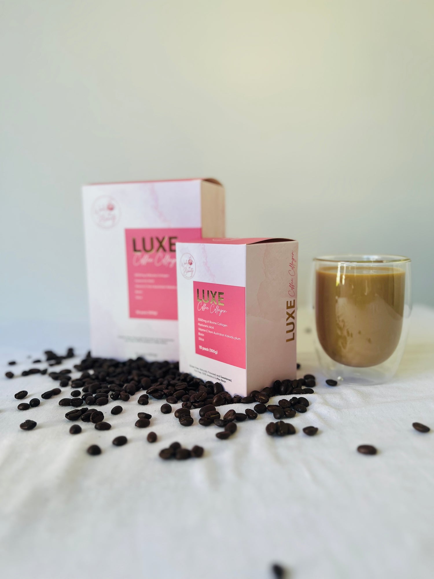 LUXE coffee collagen is the perfect way to start your day and add nourishment to your skin. 